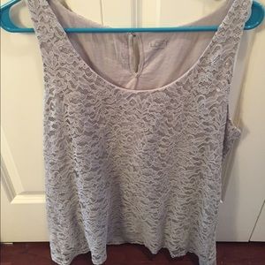 LOFT Lace Shell
