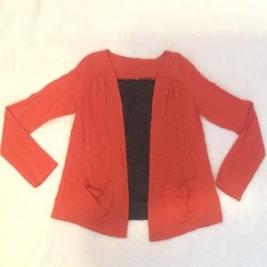 Orange Cardigan
