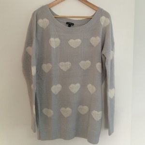 Express heart sweater! 💙