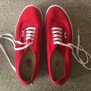 Red Vans