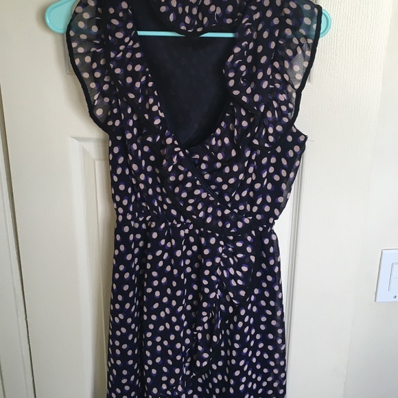 Polka dot dress.
