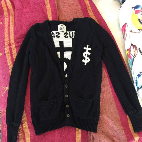 π«SOLDπ«Jesus Saves , I Spend UNIF Cardigan ππΈ - Picture 4 of 4