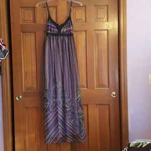 Spaghetti strap maxi dress