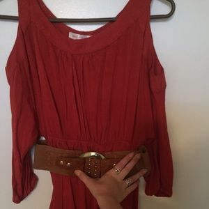 Country knee length dress