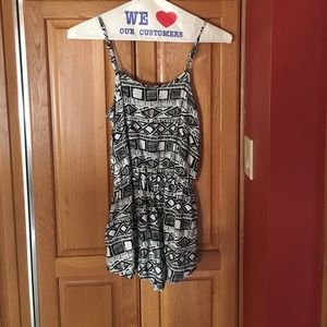 Tribal Print Romper