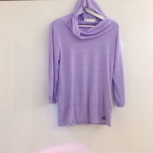 Adidas cow collar hoodie.