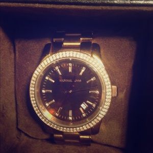 Michael Kors rose gold watch