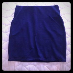 Bcbg generation blue mini skirt size small
