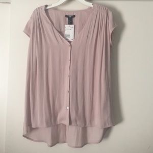 Blush pink blouse, never worn!