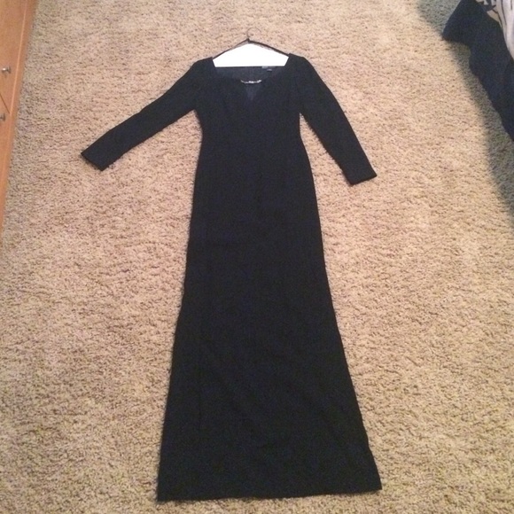 Linda Allard Ellen Tracy formal black dress OFFER - Picture 1 of 4