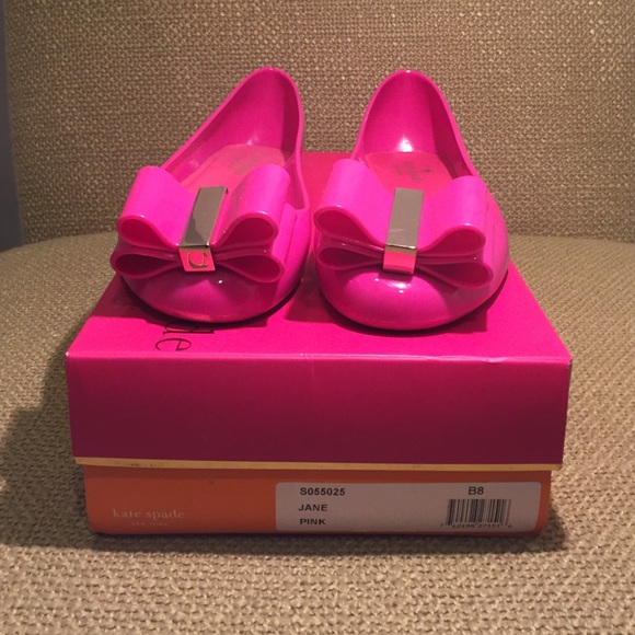 Kate Spade Jane pink flats size 8