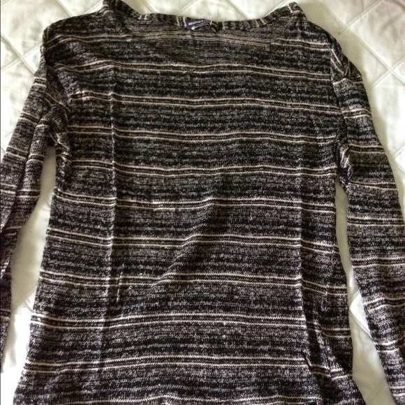 NWOT Brandy Melville black/white stripe sweater