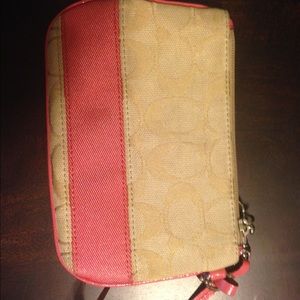 Coach wristlet