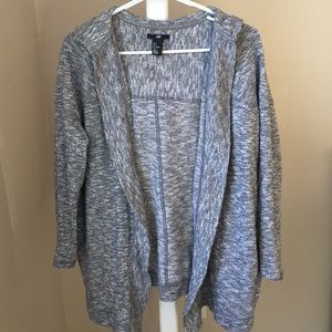 H&M long sleeve hoodie cardigan