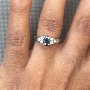 Kay Jewelers Sapphire Engagement Ring