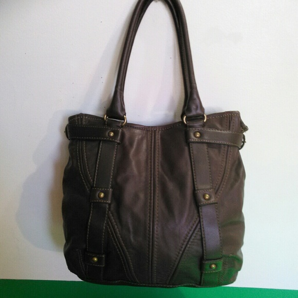 A.N.A.~A NEW APPROACH ~Lrg Leather ShoulderBag