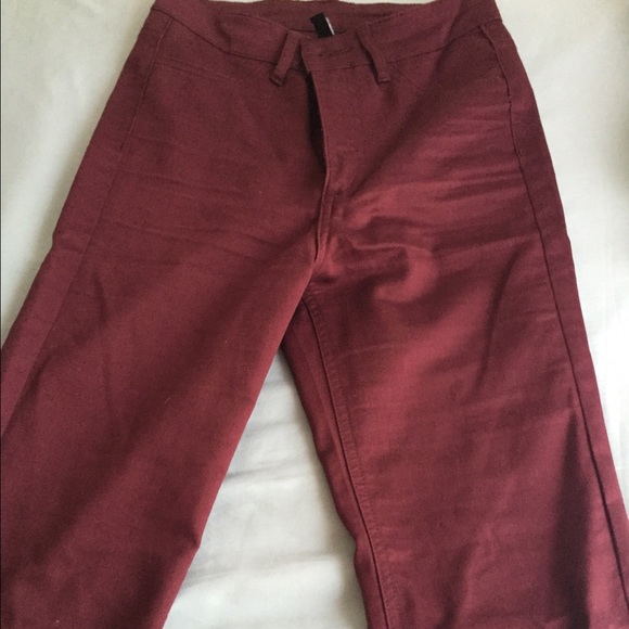 Maroon pants