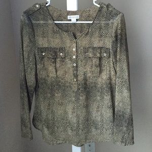 Monsoon silk blouse