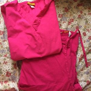 Hot Pink Scrubs