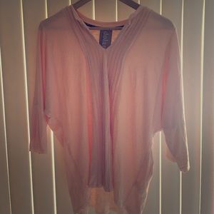 Baby pink anthropology dress shirt