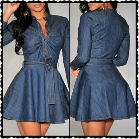 Mini Jean Dress