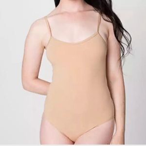 American Apparel Nude Bodysuit