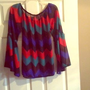 Beautiful chevron blouse