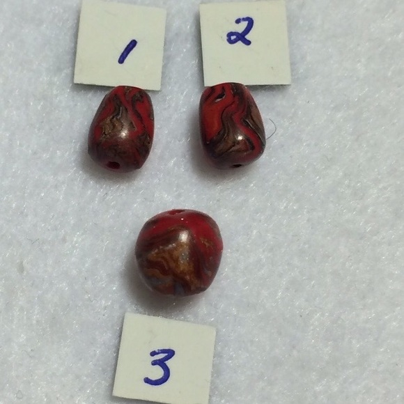 OOAK Handmade Wild Fire Bead