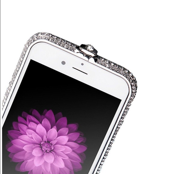 iPhone 6 Plus case. Rhinestone Crystal