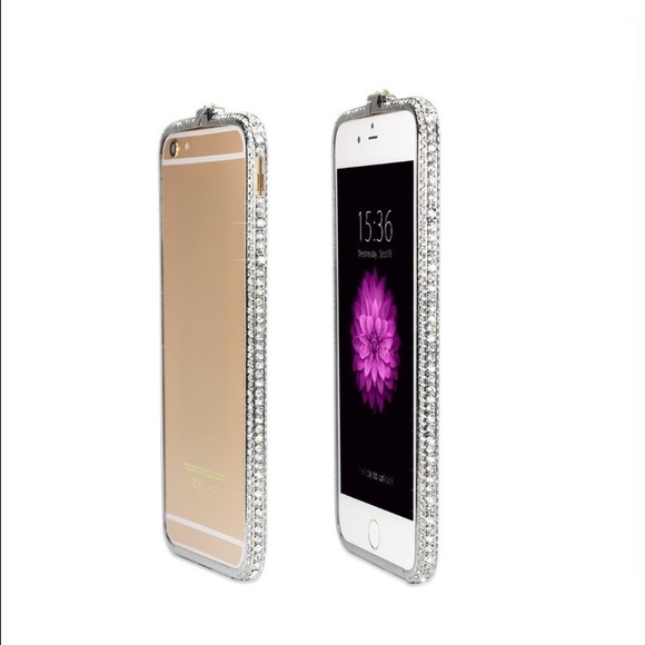 iPhone 6 Plus case. Rhinestone Crystal - Picture 2 of 4