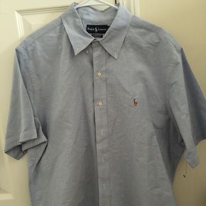 Polo short sleeve button down