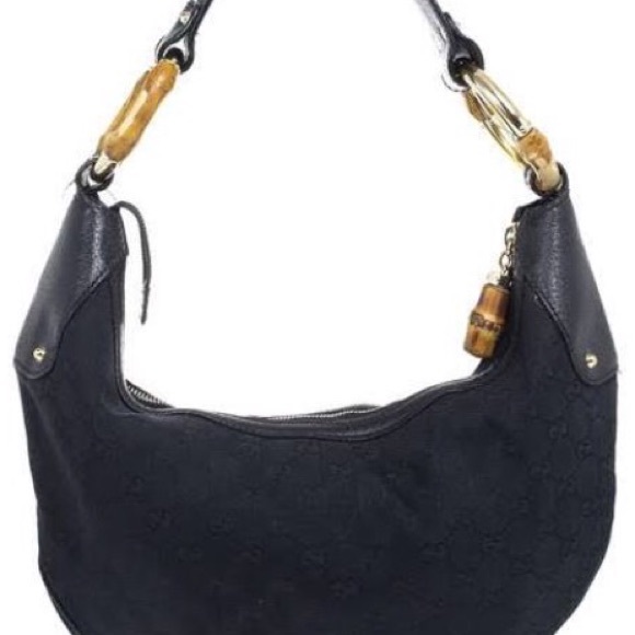 Gucci bag w/ bamboo handles in excellent condition