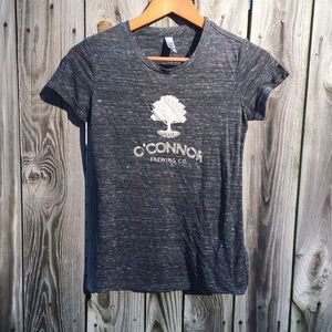 Oconnor brewing soft heathered grey tshirt