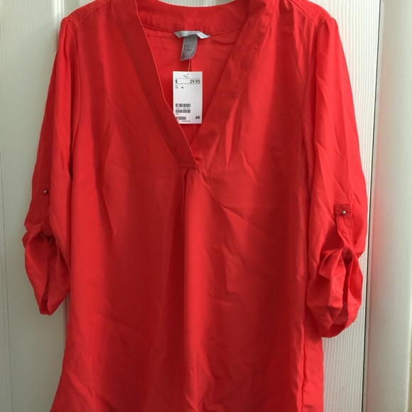 Red Shirt - H&M Brand