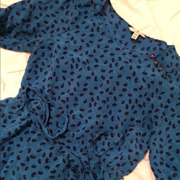 Patterned Silk Party Dress