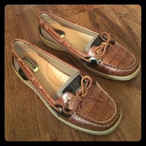 Sperry Top-Sider Angelfish Tan Boat Shoes