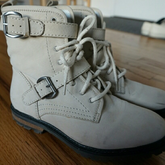 ASOS Leather Combat Boots