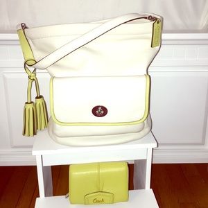 Coach Tote and Matching Wallet