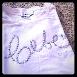 Bebe XS Logo Tee