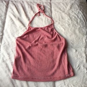 Brandy Striped Halter