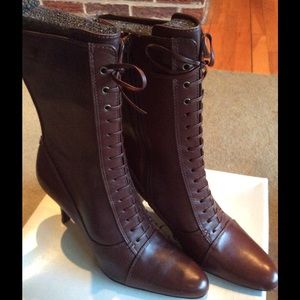 FINAL PRICE Franco Sarto Brown Leather Boots