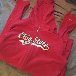 Zip-up Ohio State Hoodie