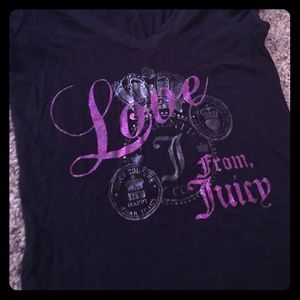 Women's Small Juicy Couture Logo Tee