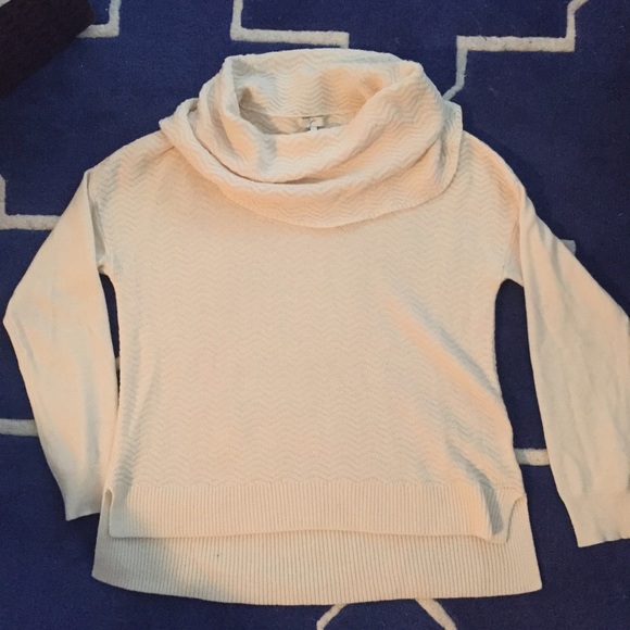 Joie Chesney Cowl Neck Sweater in Ivory