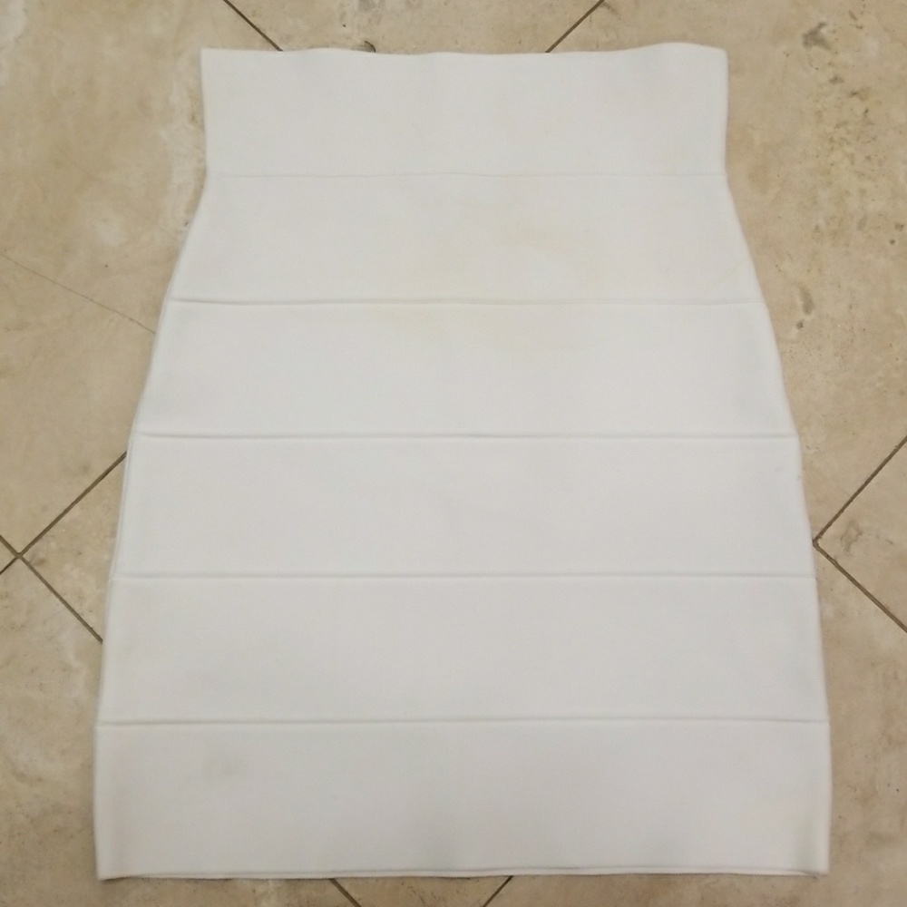 White BCBG bandage skirt - SOLD!