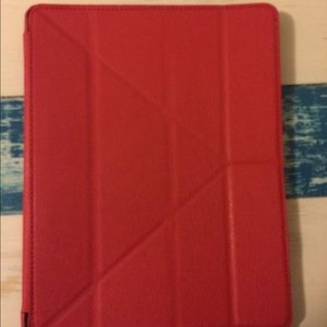 Red IPad case