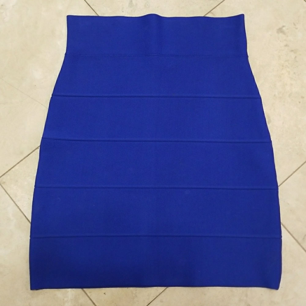 Royal blue BCBG bandage skirt - SOLD!