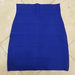 Royal blue BCBG bandage skirt - SOLD!