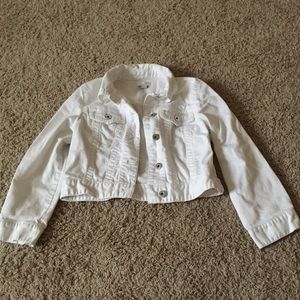 Chico's White Denim Jacket