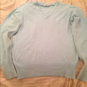 Dior light blue/turquoise sweater